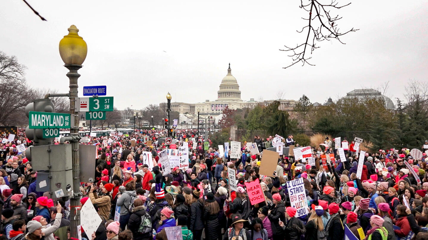 Director CJ Crim after her arrest.